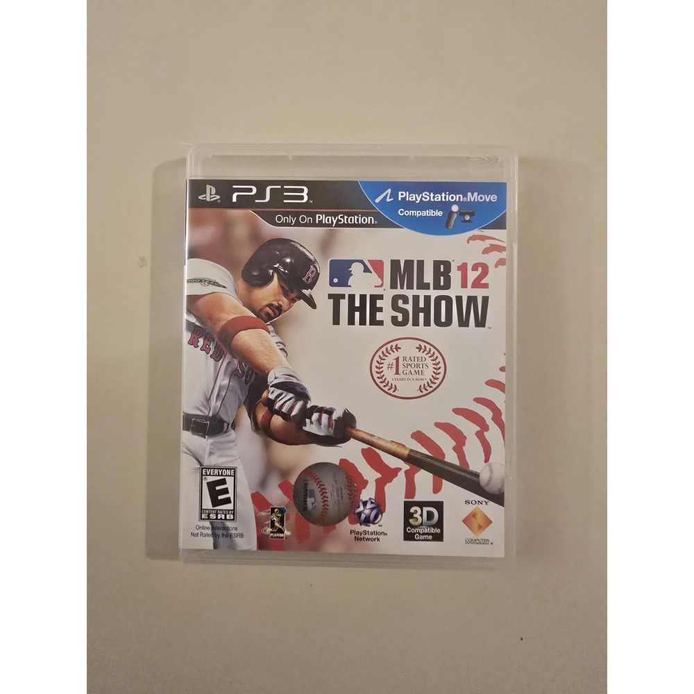 MLB 12 The Show Video Game Playstation 3 PS3 Baseball